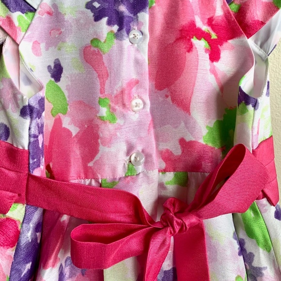 3/$40 ⭐️ Jona Michelle Kids Floral Dress SIZE 6 - Picture 7 of 8